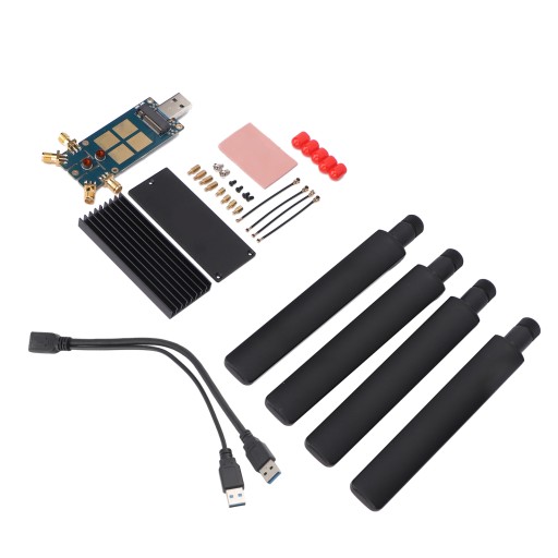 Adapter ngff m.2 na USB z gniazdem karty SIM 4 antena obsługuje ciepło 3g 4g 5g