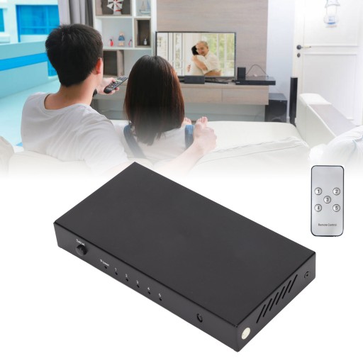 переключатель мультимедийного интерфейса HD 5x1 4kx2k поддержка 3D-пульта дистанционного управления HD Multi