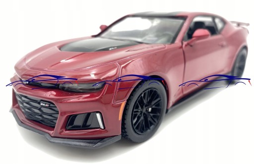 Chevrolet CAMARO ZL1 2017 красный 1:24 Motormax 79351