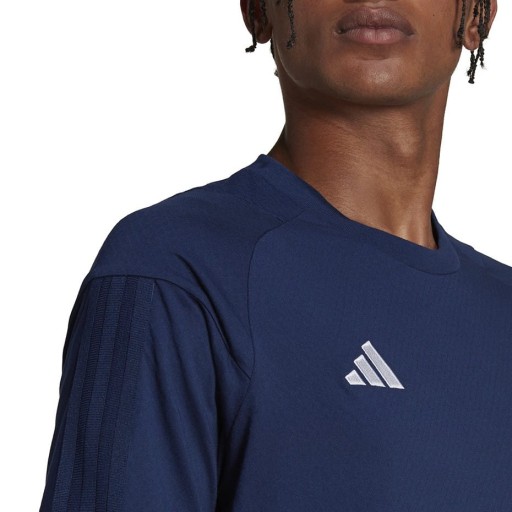 Мужская футболка Adidas Tiro 23 Competition Tee, темно-синяя HK8035 - XL