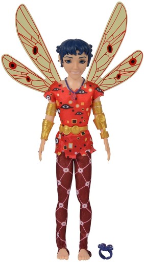 ФИГУРКА КУКЛЫ MIA AND ME ELF MO PRINCE С ПОДВИЖНЫМИ КРЫЛЬЯМИ + КОЛЬЦО