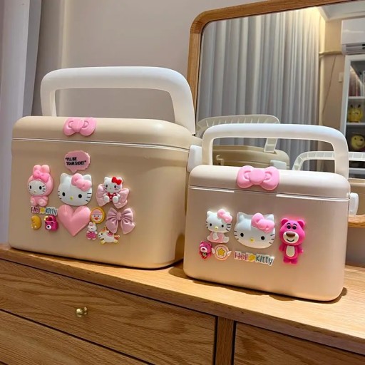 Sanrio Hello Kitty аптечка семейная упаковка большая вместимость милая домашняя упаковка