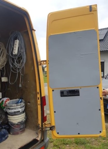 DRZWI TYŁ WYSOKIE PRAWE VW LT II 95-06 SPRINTER