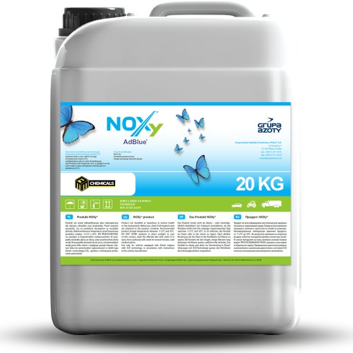 ADBLUE КАТАЛИТИЧЕСКАЯ ДОБАВКА 10 КГ для очистки выхлопных газов NOXY