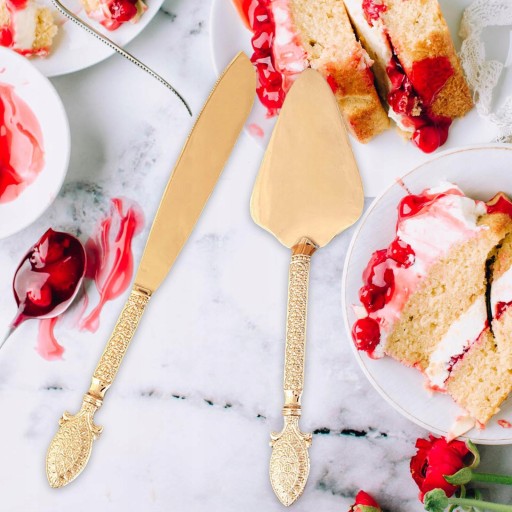 Лопатка Golden Cake, набор ножей и