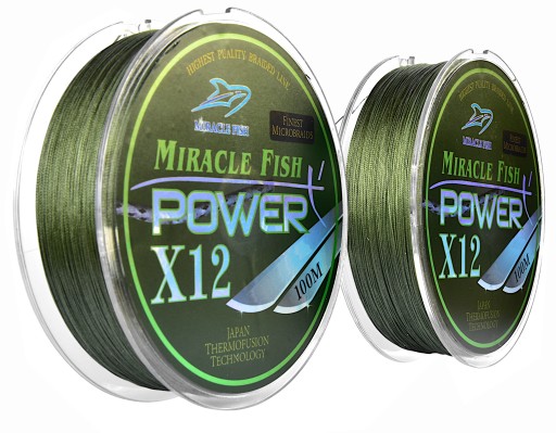 Braid 12 STRAIN Power 0,14 мм/ 22,0 кг Зеленый