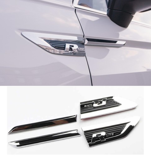 ЭМБЛЕМА VW R LINE RLINE ЛОГОТИП TIGUAN MK II