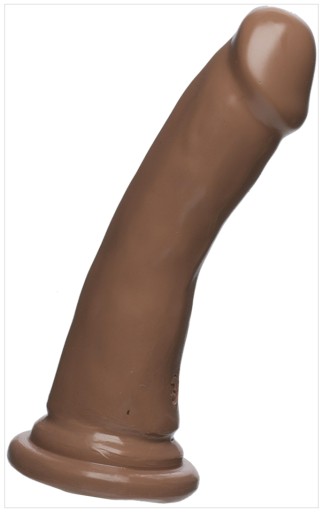 PENETRATING PENETRATE THE D SLIM D - 6 INCH FIRMSKYN - CARAMEL DOC-JOHNSON