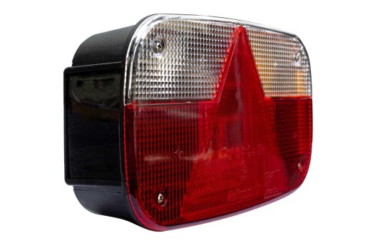 Lampa tylna do przyczepy naczepy ASPOCK Multipoint III 6 funkcji PRAWA