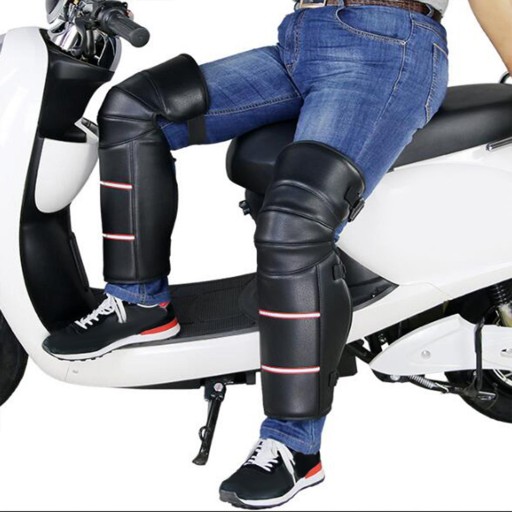 Motocyklowe wiatroszczelne ochraniacze na nogi Ochraniacze na kolana 70 cm