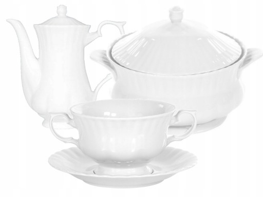 C000 ложка для вазы БЕЛАЯ IWONA PORCELANA CHODZIEŻ