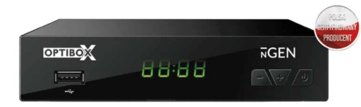 Тюнер-декодер H.265 DVB-T2/HEVC OPTICUM с дистанционным управлением