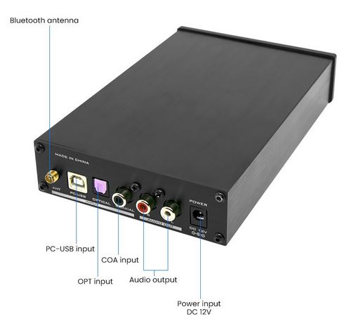 АУДИО КОНВЕРТЕР ЦАП FX-AUDIO X6 MKII USB BT УСИЛИТЕЛЬ ДЛЯ НАУШНИКОВ