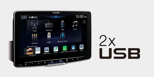 Автомагнитола Alpine ILX-F905D iPhone CarPlay Android Auto Wi-Fi
