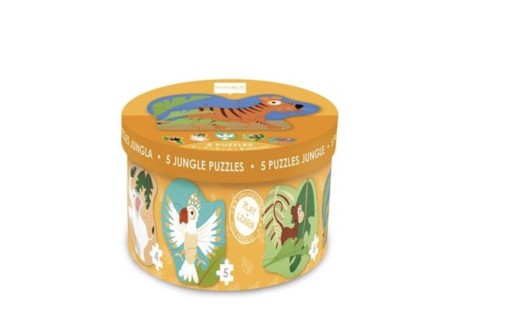 Scratch, Pierwsze Puzzle DŻUNGLA SCRATCH 5w1