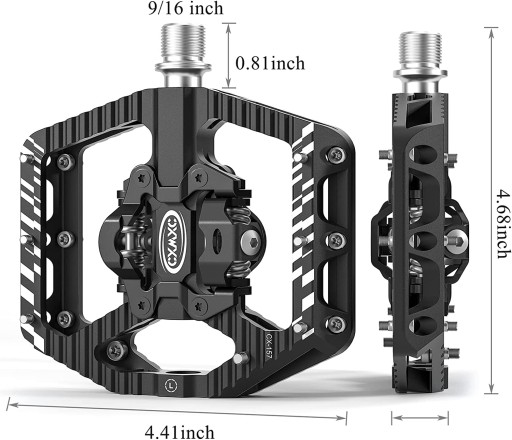 ALUMINIOWE PEDAŁY ROWEROWE MTB SZOSOWY 112mm