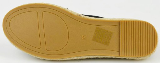 BARSKI Espadryle Baleriny Czarne 33150 r.37