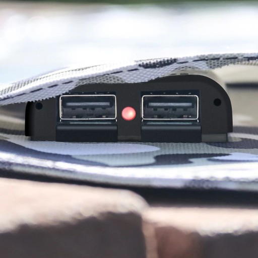 Солнечное зарядное устройство USB, солнечная панель, складная, 14 Вт.