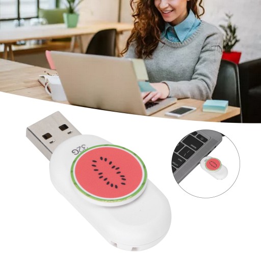 USB-накопитель инновационной формы арбуза, портативный, прочный, влагостойкий