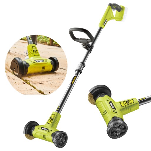 ЩЕТОЧНОЕ УСТРОЙСТВО RYOBI ДЛЯ ЧИСТКИ БРОТУШКИ И ШВОВ RY18PCA 115MM SOLO