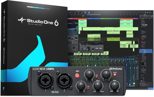 PreSonus AudioBox USB 96 25 аудиоинтерфейс