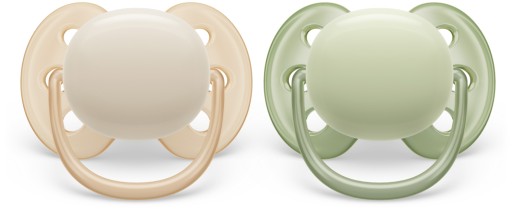 Ортодонтическая пустышка AVENT ULTRA SOFT 0-6 м 2 шт. SCF091/05