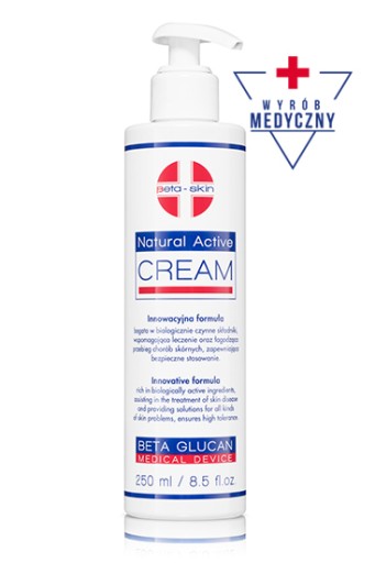 BETA-SKIN NATURAL ACTIVE CREAM 500 ML BETA GLUKAN