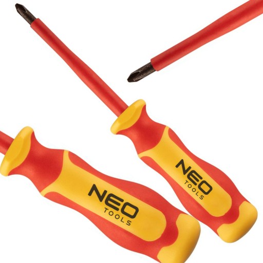 NEO Tools 04-139 Отвертка PH2*6*100, 1000В