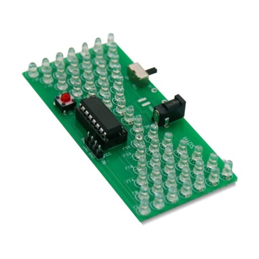 Электронные песочные часы 57 LED для уроков пайки.