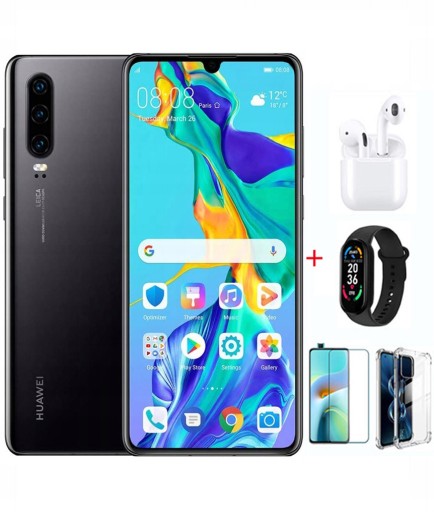 Смартфон Huawei P30 8 ГБ/256 ГБ черный