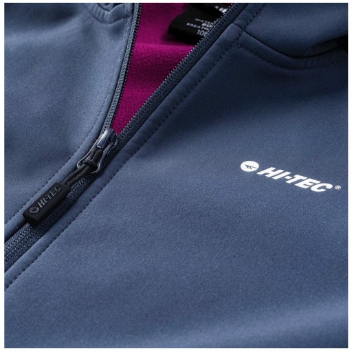 KURTKA PRZEJŚCIOWA DAMSKA PRZECIWDESZCZOWA SOFTSHELL HI-TEC NETI KAPTUR S