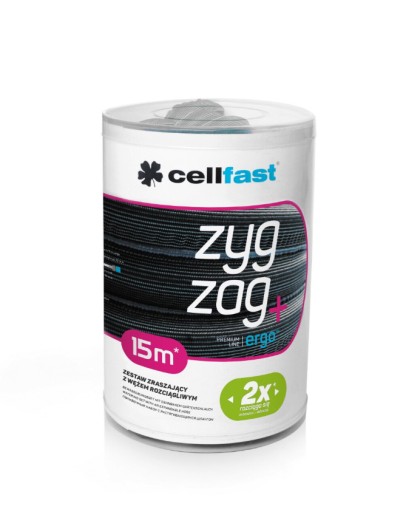 CELLFAST ZESTAW ZRASZAJĄCY ROZCIĄGLIWY ZYGZAG 15m