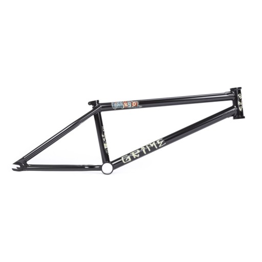 Рама BSD Grime BMX — черная, 21 дюйм