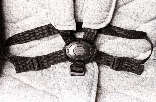 4 BABY Wózek spacerowy STINGER PRO MELANGE LIGHT GREY