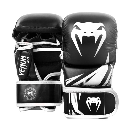 ПЕРЧАТКИ ДЛЯ СПАРИНГА MMA CHALLENGER 3.0 ЧЕРНЫЕ/БЕЛЫЕ VENUM S ЧЕРНЫЕ/БЕЛЫЕ