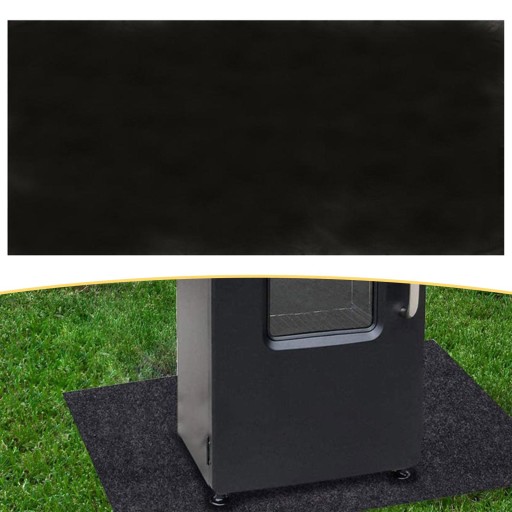 Ognioodporna mata pod grillem Trawnik pokładowy 39x72 cale