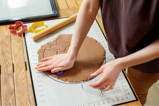 БОЛЬШОЙ СИЛИКОНОВЫЙ КУХОННЫЙ КОВРИК 60X40