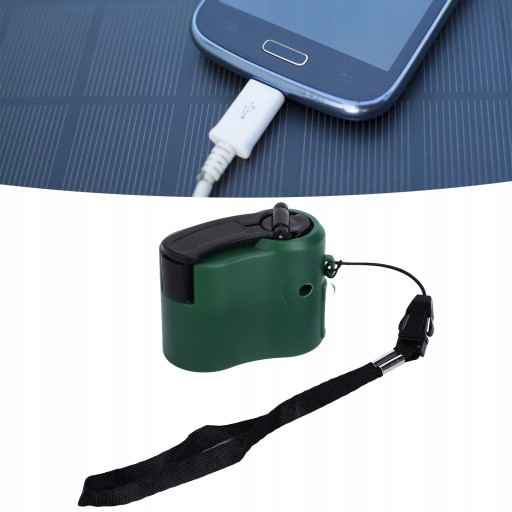 ЗАРЯДНОЕ УСТРОЙСТВО USB ДЛЯ ТЕЛЕФОНА С РУЧНОЙ РУЧКОЙ, 3–8 ЧАСОВ