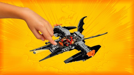 LEGO 76111 Глаз брата Бэтмена Реактивный самолет Бэтвумен