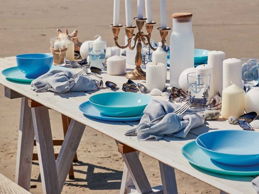 Блюдо диаметром 25 см Light Blue DIWALI LUMINARC