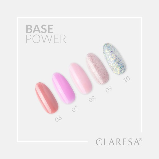CLARESA BASE POWER БЕСКИСЛОТНАЯ ГИБРИДНАЯ БАЗА 08 5 мл