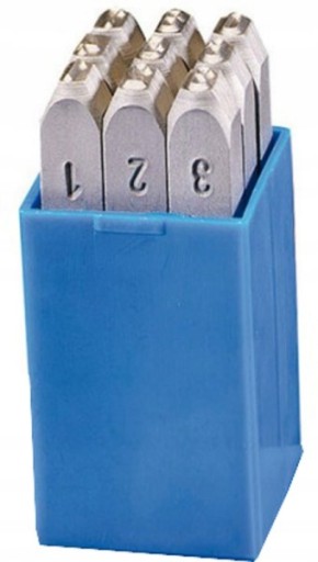 Numeratory cyfrowe 12mm znaczniki 10012000 Gravurem