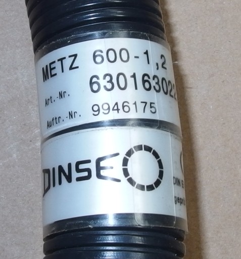 Держатель Dinse DIX METZ 600-1,2 630163022 Робот для сварки кабеля