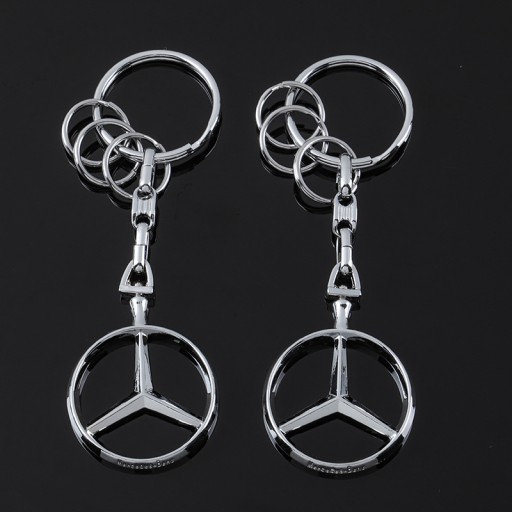 2шт. БРЕЛОК «MERCEDES BRUSSELS» С ЛОГОТИПОМ ЗВЕЗДЫ В ПОДАРОК