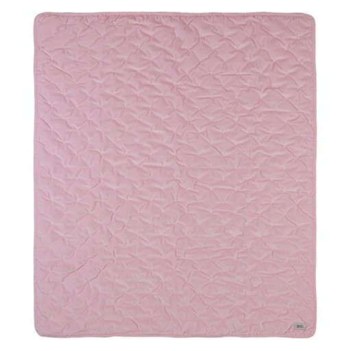 Bizzi Growin Dutch Velvet Розовое бархатное одеяло 120 x 100 см