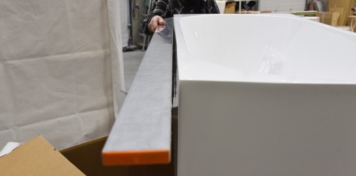 Ванна угловая акриловая правая 160см Corsan OUTLET -29%