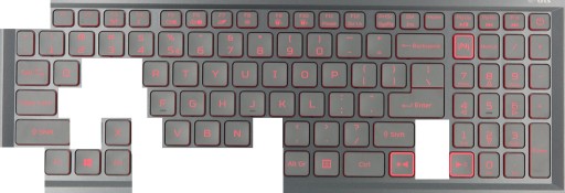 Кнопка AC195 KEY + зажим для Acer Nitro 5 AN515-54 AN517-51 AN515-51