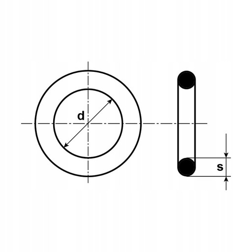 O-ring 11x2 NBR70 uszczelka gumowa olejoodporna [10 szt.]