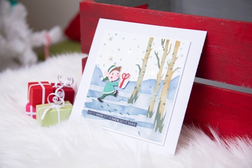 WYKROJNIK do papieru Sizzix Thinlits - Santa & Elves Mikołaj i elfy