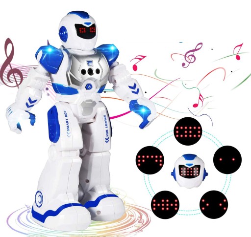 INTELIGENTNY ROBOT RC CZUJNIK DLA DZIECKA ZE PILOT